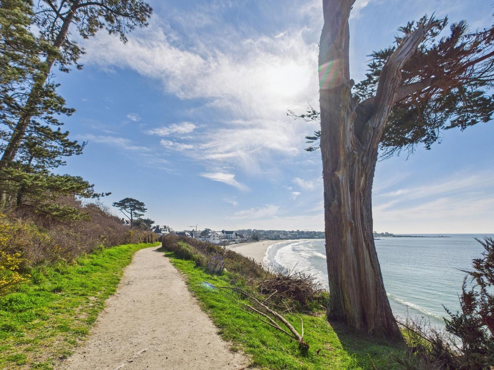 -Le Sentier- Elegant T3 Avec Jardin Proche Mer Concarneau Exterior foto